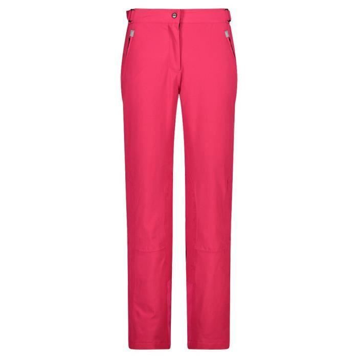 Pantalon de ski pour femme - CMP - Pourpre - Clima Protect - Coutures étanches - Guêtres pare-neige