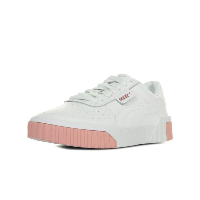 puma cali rose et rouge