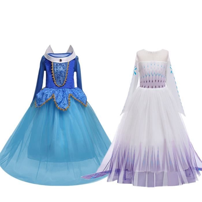 Déguisement Raiponce - FINDPITAYA - Pourpre - Enfant - Violet - Fille -  Cdiscount Jeux - Jouets