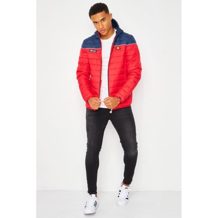 Doudoune ELLESSE Lombardy 2 Rouge Homme Fermeture par zip metallique