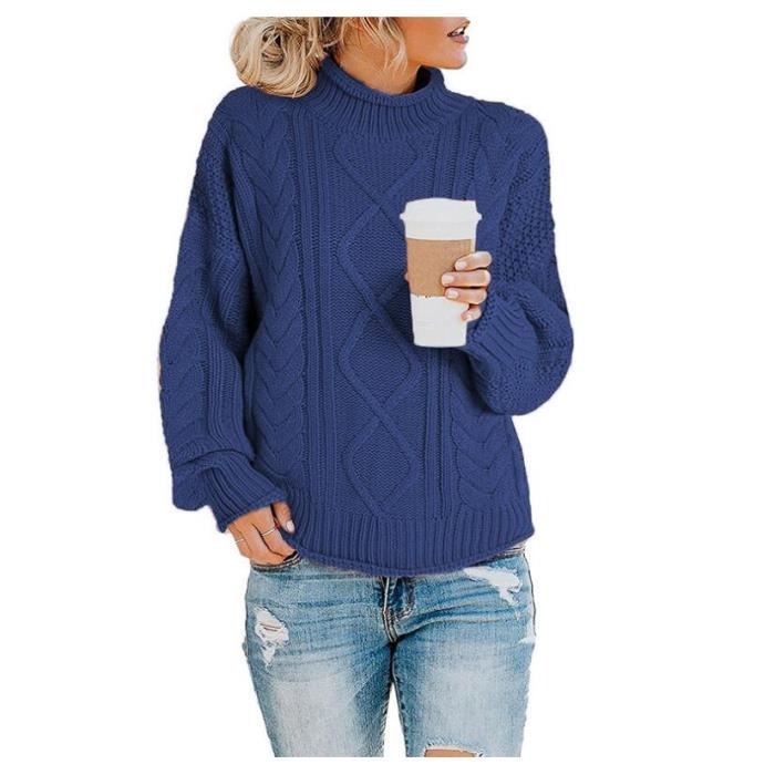 Aohooy Chandail à Capuche Gaufré Pour Femmes Manches Longues Décontracté Avec Cordon De Serrage Couleur Unie Blanc,TG