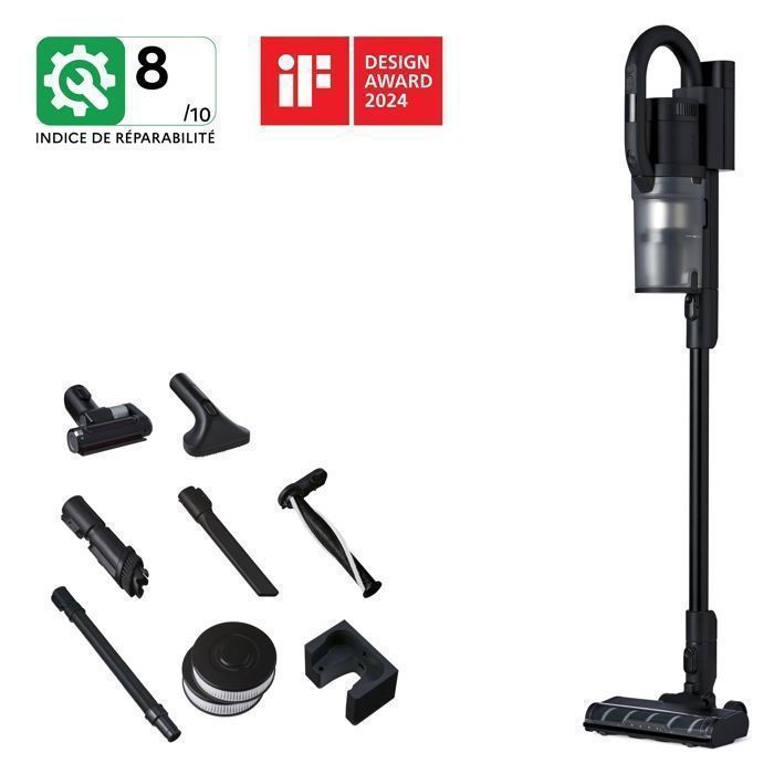 Aspirateur balai sans fil - Nilfisk - S1 Pet Care - Autonomie 60 min - 20 kPa - 550 W - Nilfisk