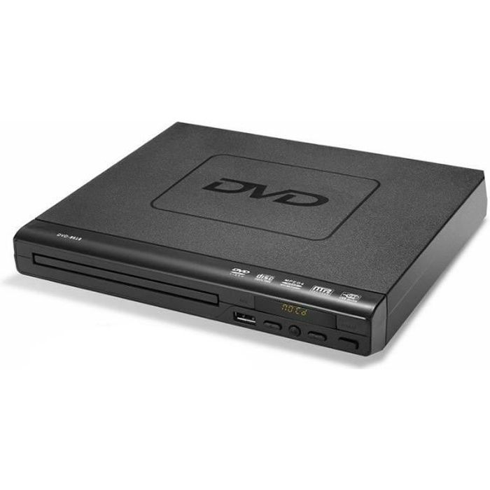 Lecteur Dvd Pour Tv, Dvd / Cd / Mp3 / Mp4 Avec Prise Usb - Eu Plug