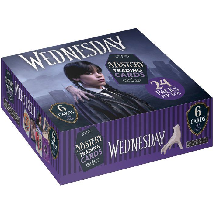 Boîte De Cartes Panini Wednesday Saison 2 – 24 Pochettes 144 Cartes