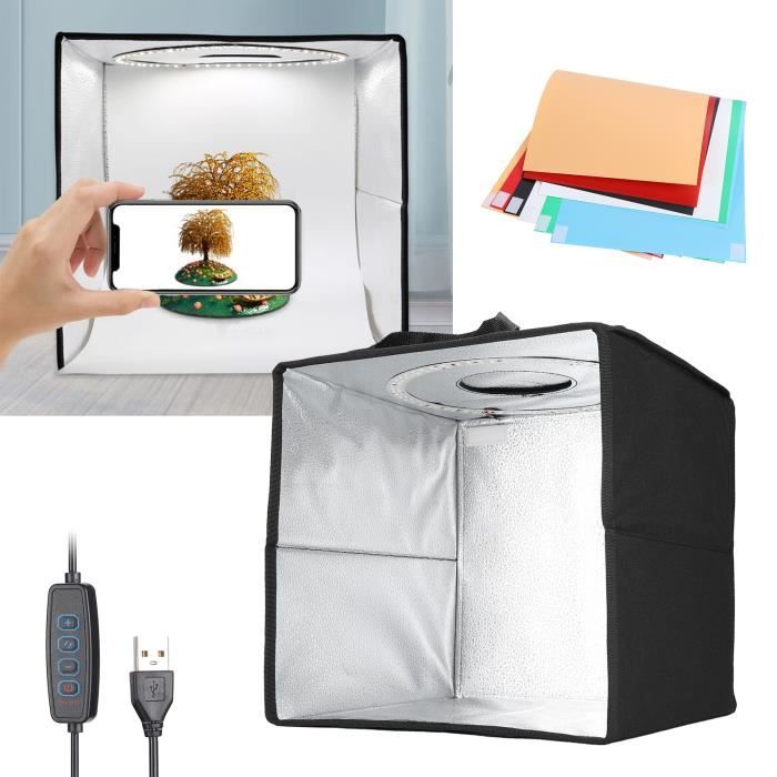 Fdit tente de prise de vue pliable Boîte de tente de tir portative pliable de studio de photo