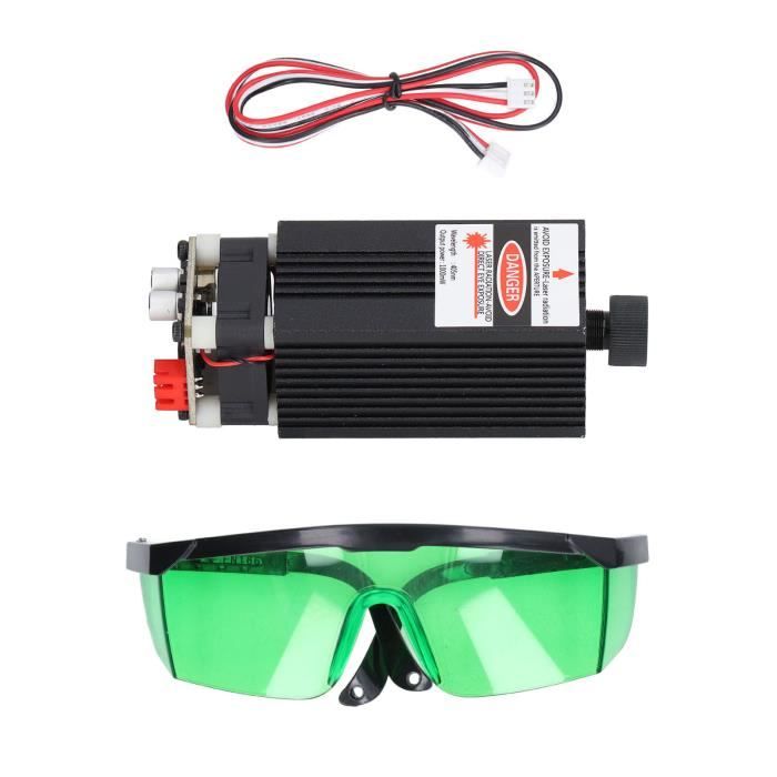 Qiilu Module laser 405nm 1W Laser Module CNC Gravure Machine De Découpe ...