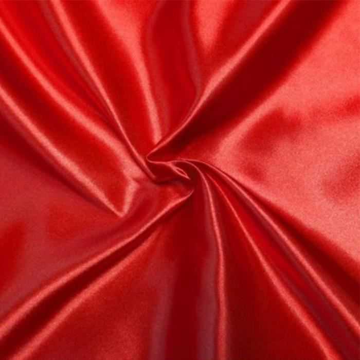 DOUBLURE ROUGE 100/% POLYESTER TRES BELLE QUALITE au METRE