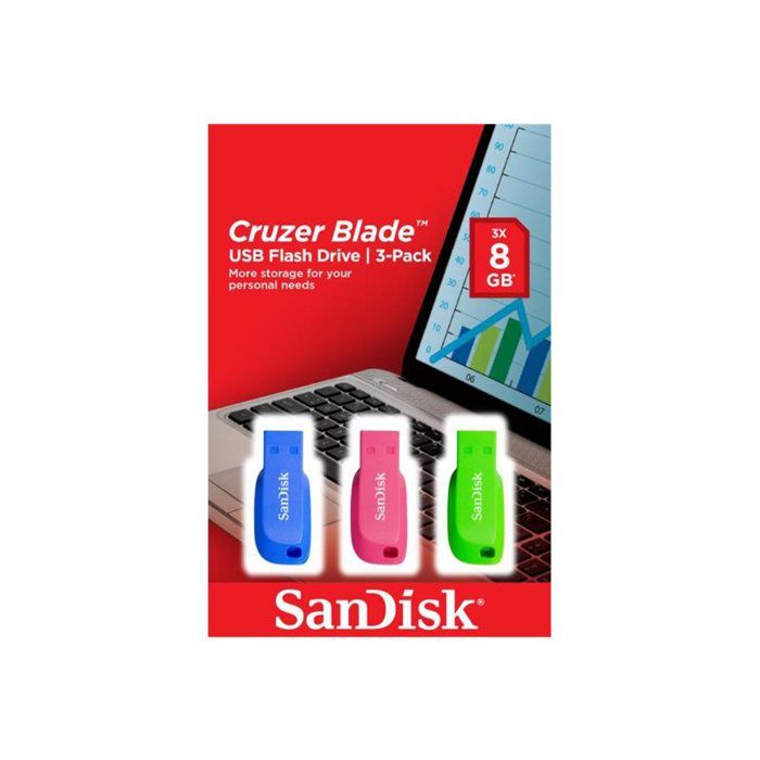 Clé Usb 2.0 Cruzer Blade Sandisk La Clé Usb - vue 4