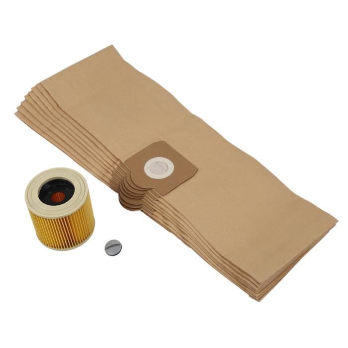 Sacs de Filtre de Rechange pour Filtre Karcher WD3 WD 3.300 M WD 3.200 WD3.500  SE 4001 SE 4002 WD3 P 6.959-130 - Cdiscount TV Son Photo