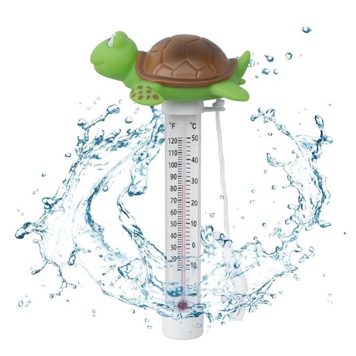 Xzbling Thermomètre De Piscine Flottante, Thermomètre D'eau De L'étang