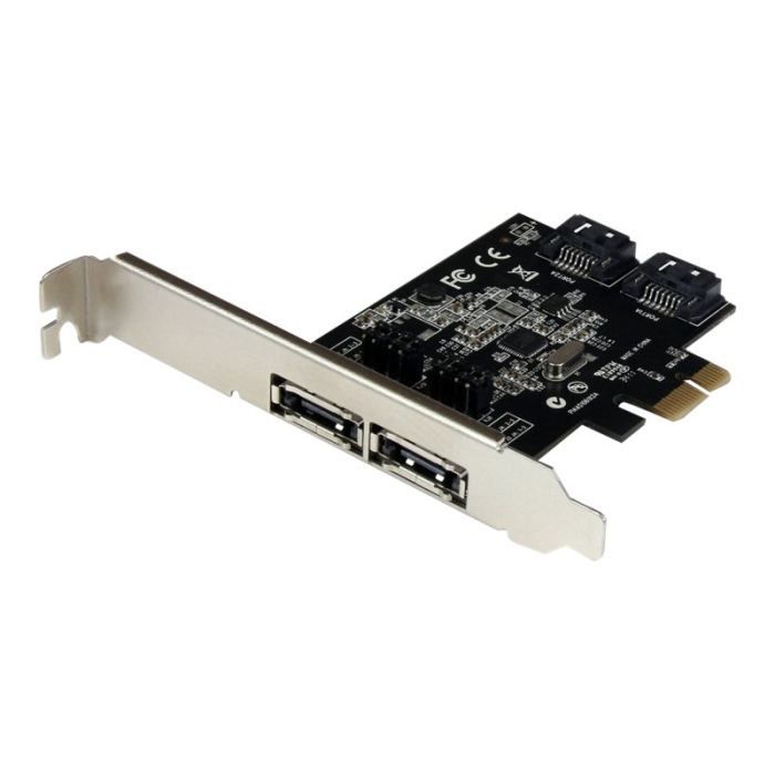 Carte Contrôleur StarTech PEXESAT322I – 2 Ports SATA III et 2 Ports eSATA - vue 6