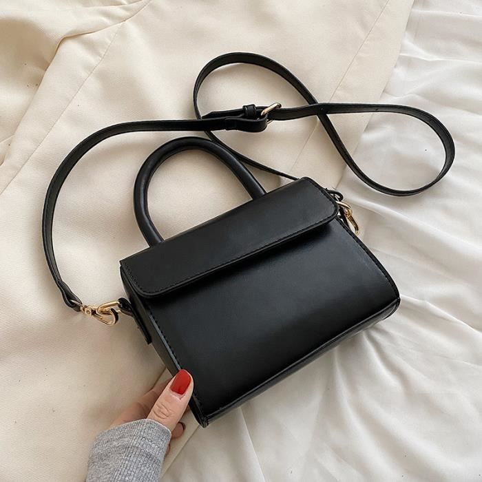 Sac Bandoulière Femme Élégant Et Pratique – Petit Sac Messenger Casual En Cuir Souple, Idéal Quotidien Et Sorties