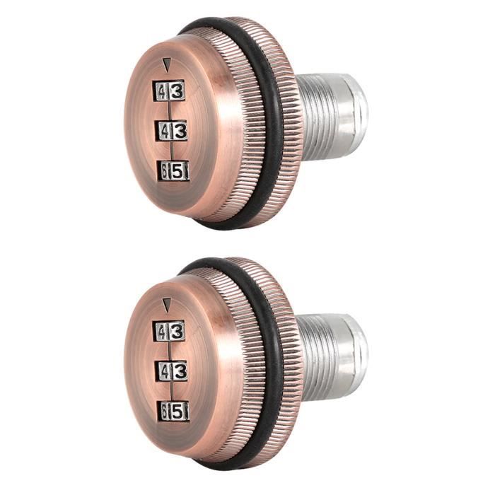 Serrure Mécanique En Alliage De Zinc Pour Meubles, Poignée Antivol BR Vie Avec Code A 3 Chiffres Et Serrure A Code De Securite Facile A Installer 84229278