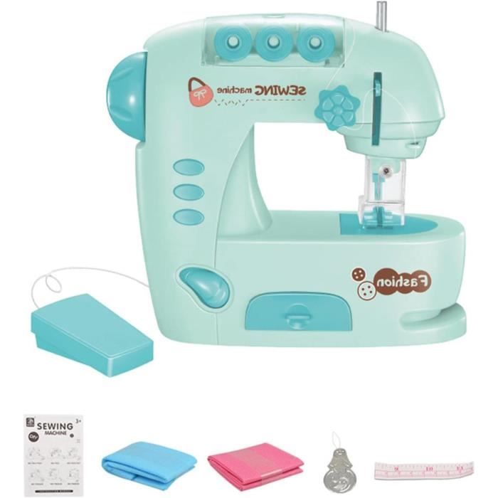 Machine à Coudre Électrique Pour Enfants - Jouet Éducatif Fille - À Partir De 3 Ans (Piles Non Incluses)