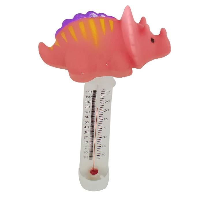 Thermomètre Flottant Piscine – Incassable, PVC, Design Animé, Mesure 0-50°C, Pour Spa, Aquarium, Bain Bébé