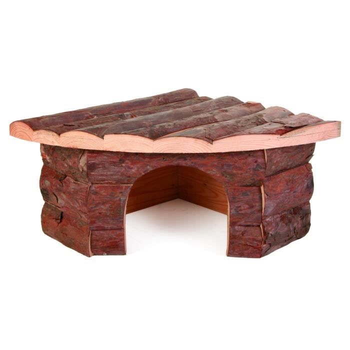 Maison dangle Jesper pour rongeur - TRIXIE - Natural Living - Bois naturel - Marron - Petit