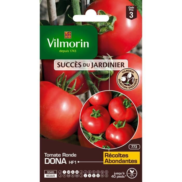 VILMORIN Tomate Dona HF1 Sachet de graines - Création Vilmorin