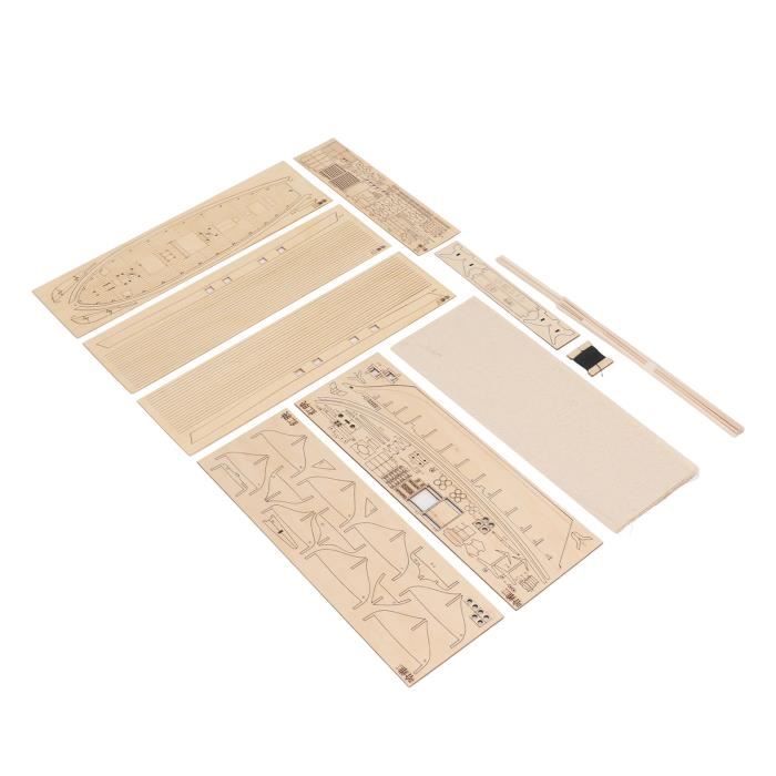 Kit De Maquette De Voilier En Bois à Assembler – Modèle Classique 40 Cm – Loisir Créatif Pour Enfants Et Adultes - 4