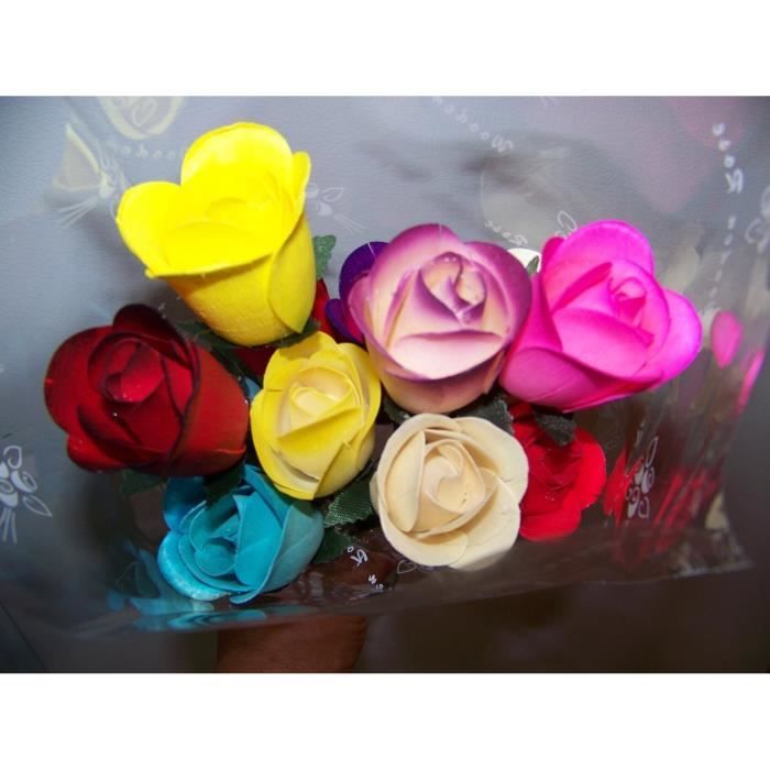50 Ans Anniversaire Or Et Blanc Bouquet De Fleurs La Rose Originale En Bois Bourgeon Ferme 1 Dozen Cd 1274 Cdiscount Maison
