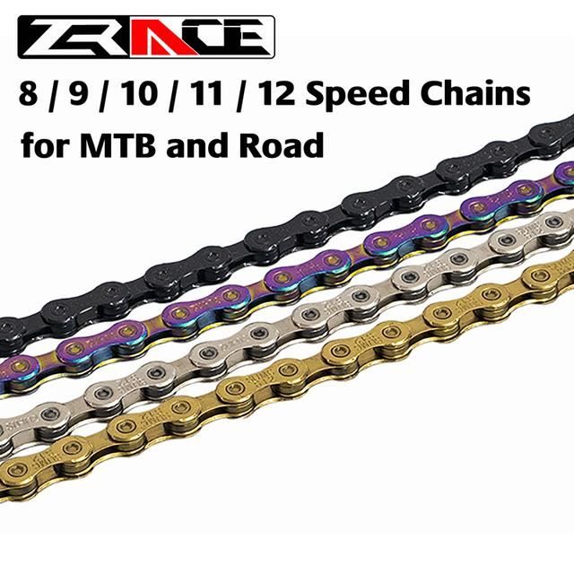 Chaîne Vélo 21/24/27 Vitesses – Acier Creux Anti-Rouille – Compatible VTT & Route