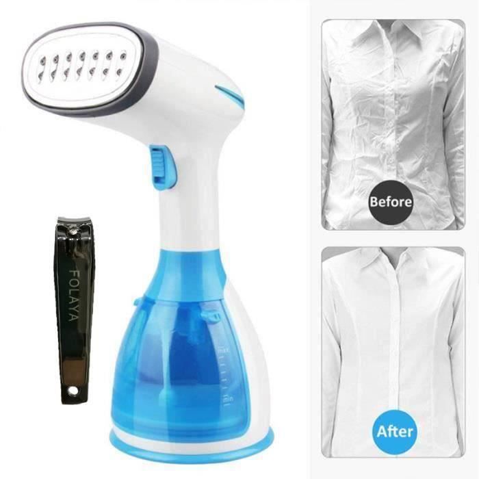 Défroisseur Vapeur Portable - Réservoir 100 Ml Amovible - Chauffage 15 Sec - Pour Voyages Et Maison - 2