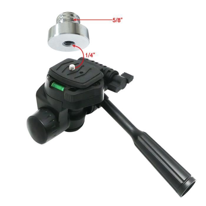 Adaptateur Vis Photo Adaptateur Vis Mâle 3/8 Vers M6 - Pour Trépieds, Monopodes, Plaques Dégagement Rapide Photo Accessoire Photo