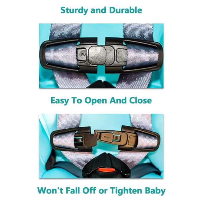 2 pièces Coussin Ceinture Sécurité Enfant, Protection Ceinture Voiture, protege
