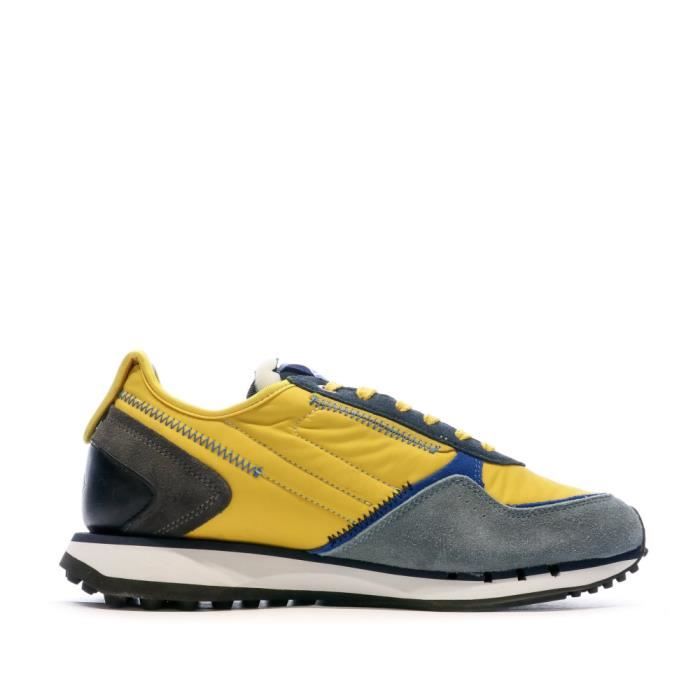 Baskets jaunes deals homme