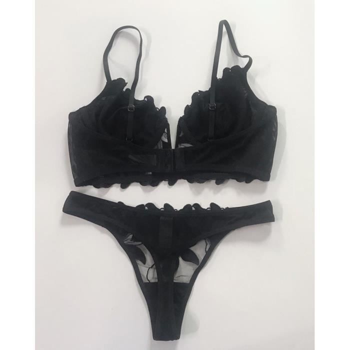 Deux piece noir dentelle store