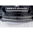 Protection de seuil de coffre chargement en acier pour BMW X3 E83 2006-2010-2