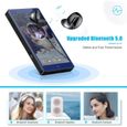 Lecteur MP3 MP4 Bluetooth 5.0 Haute Résolution 4 Pouces Grand écran Tactile Complet - Timoom - 16 Go - Noir-2