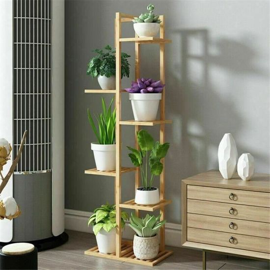 Étagère Plante Intérieure Bambou, Support pour Plantes à 3 Niveaux, Porte Pot de Fleur pour Maison, Balcon, Terrasse, Jardin, Bureau Étagère Plante Intérieure Bambou, Support pour Plantes à 3 Niveaux, Porte Pot de Fleur pour Maison, Balcon, Terrasse, Jardin, Bureau
