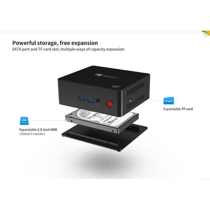 Beelink Gemini X55 Mini PC 8GB+ 256GB Intel GEMINI2
