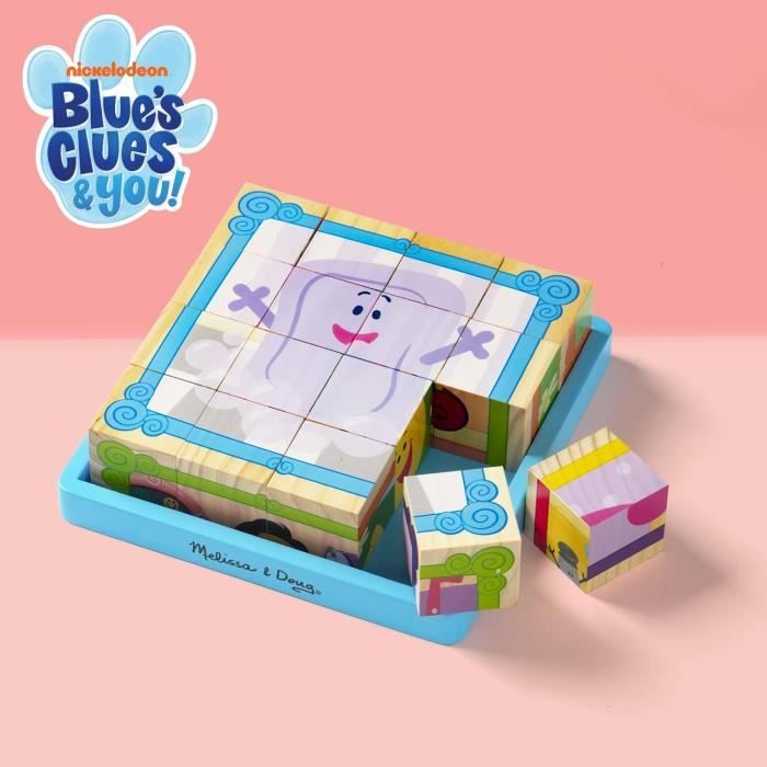 Melissa & Doug Puzzle Sonore Les Pompiers – 8 Pièces Bois Avec Sons Réalistes – Jouet Éveil 2-4 Ans, Développement Auditif & Moteur – Cadeau Enfant