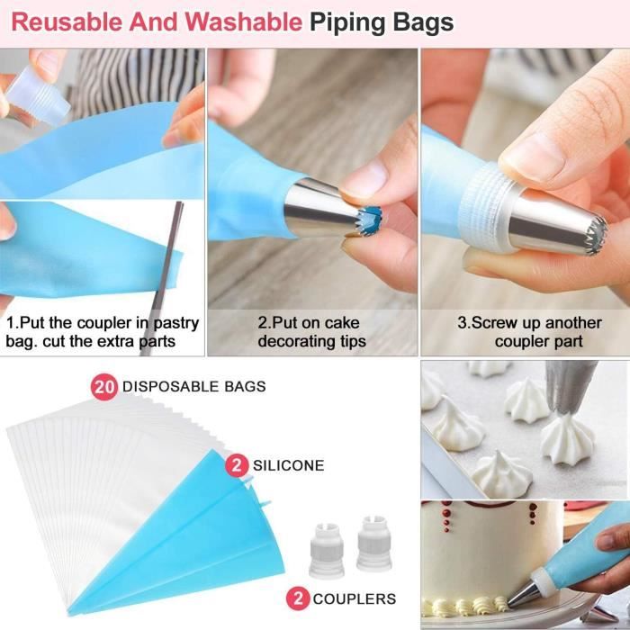 Colour Mill Piping Tip 2G M Closed Star - Douille En étoile