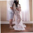robe de maternité,robe longue de maternité en dentelle,robe de photographie de maternité,Parfait pour séances de grossesse,fêtes-3