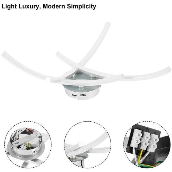 Suspensions Led Plafonnier Lustre Abat-Jour Cristal En Métal E27 Suspension Luminaire Lampe De
