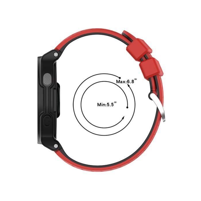 Bracelet montre sales garmin 220