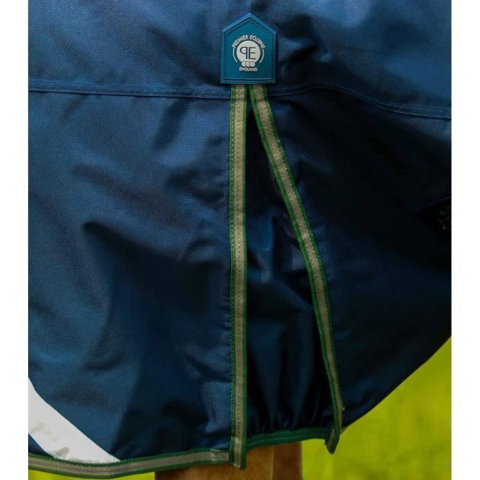 Couverture d'extérieur pour cheval avec couvre cou Premier Equine Titan 40 g - navy - 198 cm