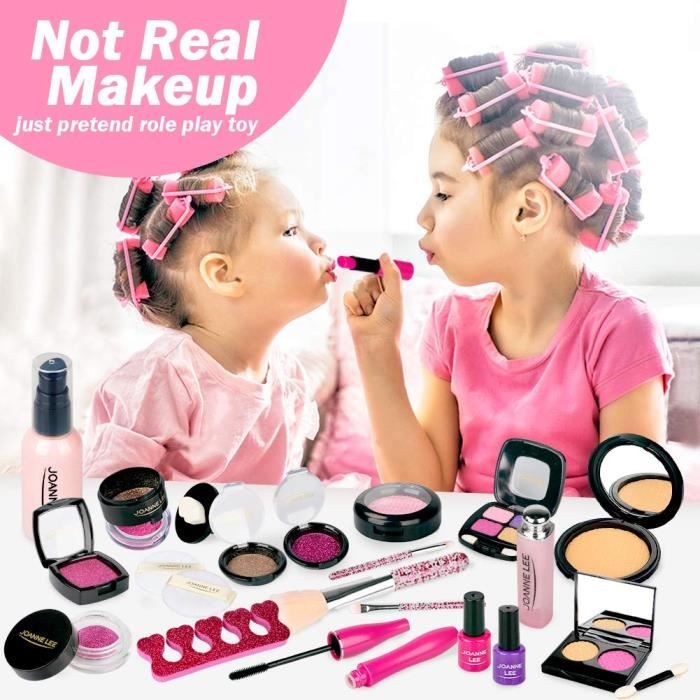 Kit de Jouet Maquillage pour Enfant - Jouet Lavable - Jouet de Maquillage  pour Fille de 4 5 6 Ans - Cdiscount Jeux - Jouets