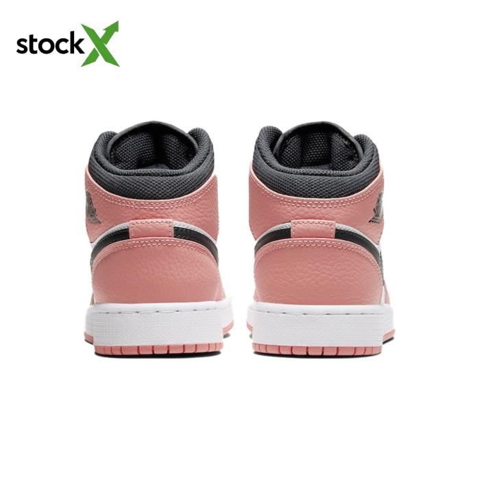 Air jordan 1 best sale mid quartz rose