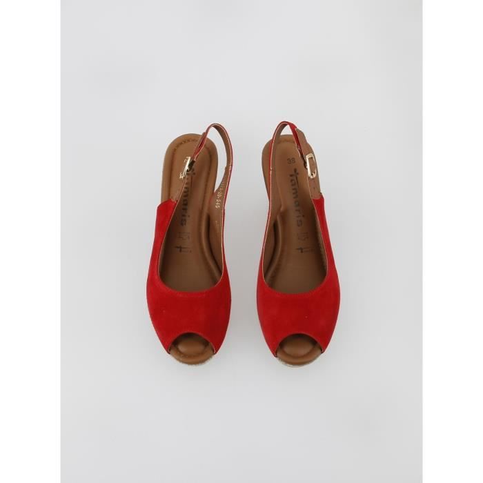 Chaussures top rouges tamaris
