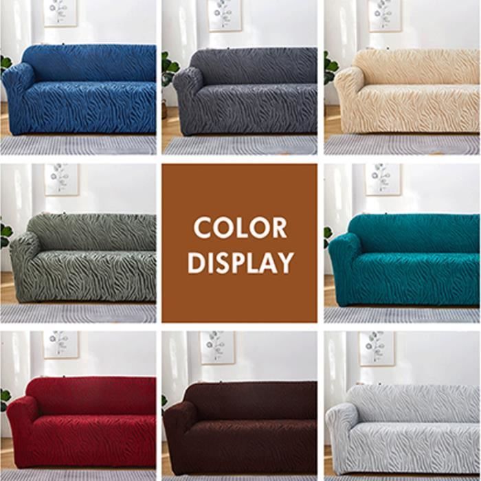Housse de protection rectangulaire en velours pour repose-pieds – Housse de protection de meubles avec élastique en bas pour salon, chambre à coucher (brun clair, taille L Housse de protection rectangulaire en velours pour repose-pieds – Housse de protection de meubles avec élastique en bas pour salon, chambre à coucher (brun clair, taille L