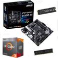 Kit upgrade évolution PC - Carte mère Asus + Processeur AMD Ryzen 3 + 16 Go DDR4 + SSD M.2 de 1 To-0