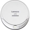 Lecteur CD portable Lenco CD-201 CD-201SI CD, CD-R, CD-RW, MP3 fonction de charge de la batterie argent 1 pc(s)-0