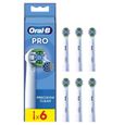 Brossette ORAL-B - Precision Clean - pour brosse à dent électrique - pack de 6-0