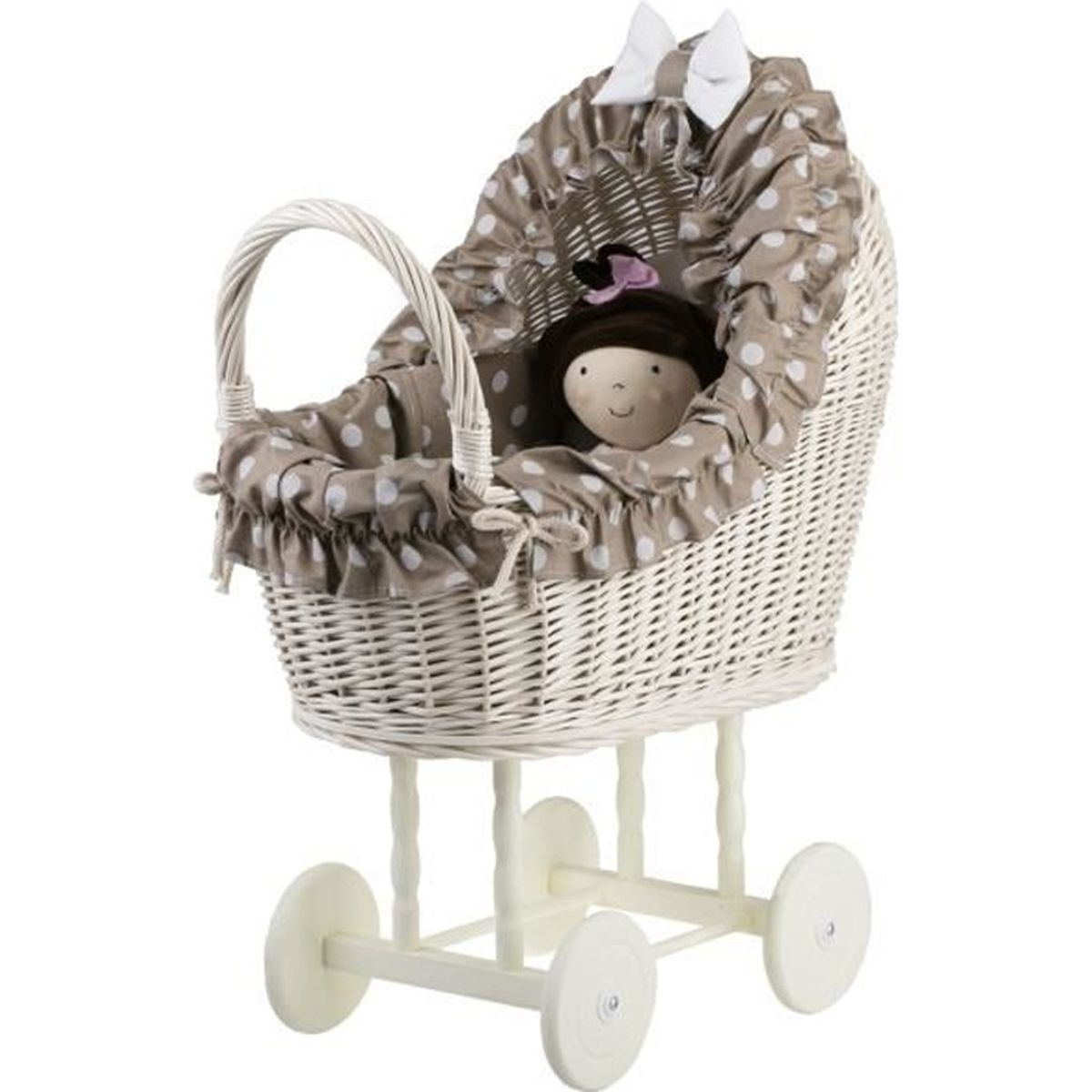 poussette en bois pas cher