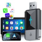 TOGUARD Adaptateur Carplay Sans Fil 2 en 1 pour Apple Carplay & Android Auto WIFI 5,8GHz Plug & Play Bluetooth 5.0