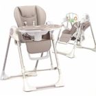 BEBE2LUXE Le SPLITY 3 en 1 : Chaise Haute, Balancelle, transat.Toutes options Beige