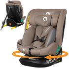 Siège-auto évolutif LIONELO Bastiaan One i-Size - Base pivotante 360° - 40-150 cm - 0 -36 kg - ISOFIX - Groupe 0+/1/2/3 - Beige